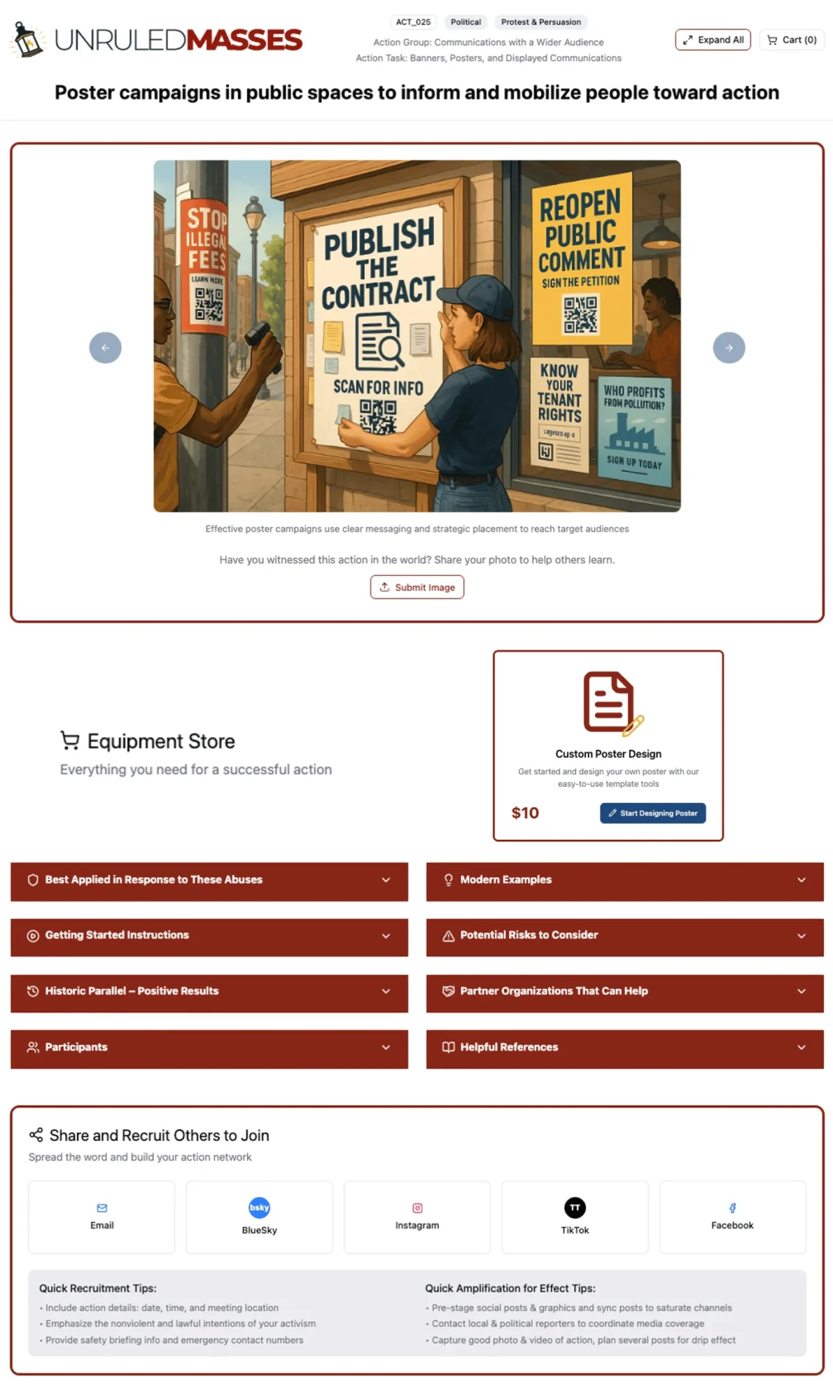 Action Playbook - Posters